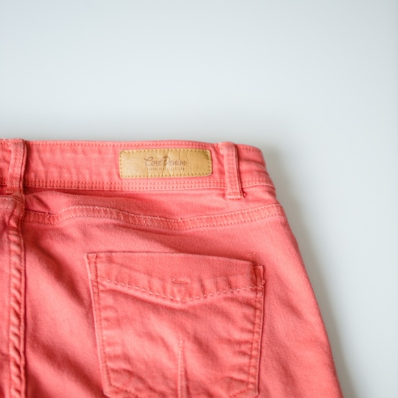 Zara Core Denim Trafaluc Collection Coral  Slim Denim Jeans Size 6 - Picture 6 of 12